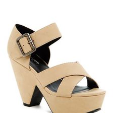 Incaltaminte Femei Michael Antonio Geonson Platform Sandal Natural
