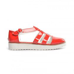 Pantofi Casual Omaha Rosii
