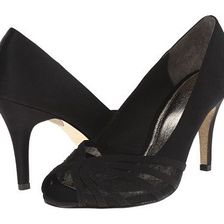 Incaltaminte Femei Adrianna Papell Fergie Black SatinMesh