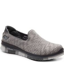 Incaltaminte Femei SKECHERS GO FLEX Walk Slip-On Sneaker Charcoal