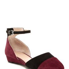 Incaltaminte Femei Franco Sarto Hamden dOrsay Flat BORDO-BLACK