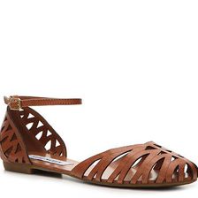 Incaltaminte Femei Steve Madden Tamera Flat Sandal Cognac