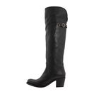 Incaltaminte Femei Frye Jane Tall Cuff Black Pebbled Full Grain