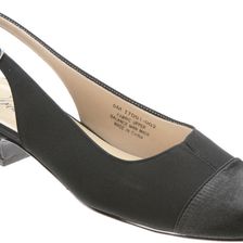Trotters Dea Black Micro/Satin