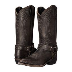 Incaltaminte Femei Frye Billy Harness Black Smooth Stonewash