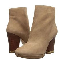 Incaltaminte Femei Michael Kors Catherine Caramel 18K Kid Suede