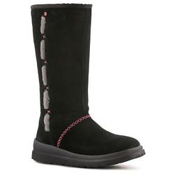 Incaltaminte Femei I Heart UGG Kisses Tall Wedge Boot Black