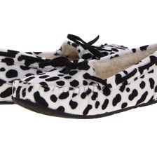 UNIONBAY Yum Moccasin Black Dalmation