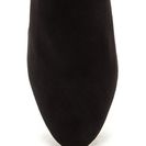 Incaltaminte Femei CheapChic High Standards Faux Suede Booties Black