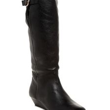 Incaltaminte Femei Steven by Steve Madden Insight Wedge Boot BLACK LEAT
