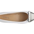 Incaltaminte Femei Rangoni by Amalfi Zula Pointed Cap Toe Flat WhiteGold