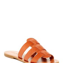 Incaltaminte Femei Lucky Brand Aisha Flat Slide Sandal MAGMA 01