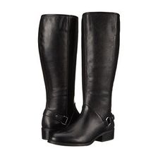 Incaltaminte Femei LAUREN Ralph Lauren Micaela Wide Black Burnished Calf