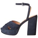 Incaltaminte Femei COACH Nikeeta Midnight Navy Lux Suede