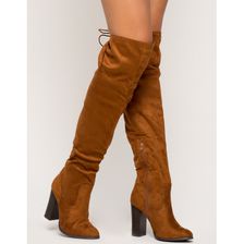 Incaltaminte Femei CheapChic Combined Forces Boot Cognac