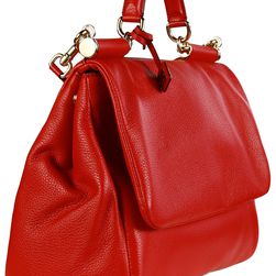 Dolce & Gabbana Handbag Shopping Bag Red