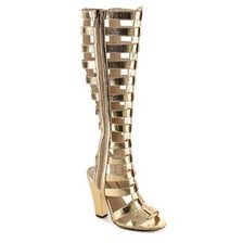 Incaltaminte Femei Michael Antonio Kimiko Gladiator Sandal Gold