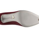 Incaltaminte Femei Sergio Rossi Mesh Pointed Toe Pump Burgundy