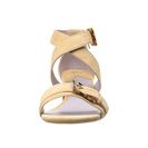 Incaltaminte Femei Johnston Murphy Katarina Reverse Ankle Strap Latte Kid Suede