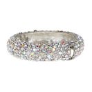 Bijuterii Femei Natasha Accessories Crystal Hinge Bracelet SILVER