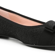 Salvatore Ferragamo Kid Varina Ballerinas NERO