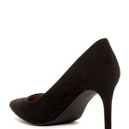 Incaltaminte Femei 14th Union Pointed Toe Heel BLACK FAUX SUEDE