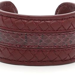 Bottega Veneta Ayers And Nappa Bracelet BAROLO