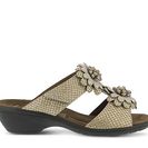 Incaltaminte Femei Flexus by Spring Step Loredana Wedge Sandal Gold