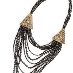 NIGHTmarket Collana Long Tribal Necklace MULTICOLOR
