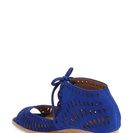 Incaltaminte Femei Jeffrey Campbell Rodillo Wedge Sandal Women BLUE SUEDE