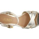 Incaltaminte Femei LAUREN Ralph Lauren Quinby Wedge Sandal Gold