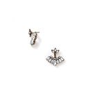 Bijuterii Femei Forever21 Burnished Rhinestone Ear Jacket Clearantique gold