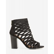 Incaltaminte Femei CheapChic Cut It Out Bootie Black
