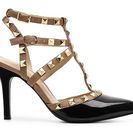 Incaltaminte Femei BCBGeneration Darron Two-Tone Patent Pump NudeBlack