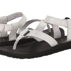 Incaltaminte Femei Teva Original Sandal Leather Metallic Silver