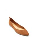 Incaltaminte Femei Forever21 Pointed Faux Suede Flats Camel