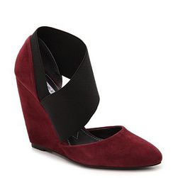 Incaltaminte Femei Charles David Ilya Wedge Pump Oxblood