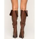 Incaltaminte Femei CheapChic Right On Track Boot Cognac