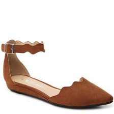 Incaltaminte Femei CL By Laundry Studio Flat Cognac