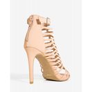 Incaltaminte Femei CheapChic Onelove-02s Sweet Talk Me Bootie Nude