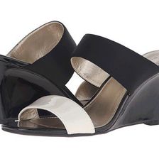 Incaltaminte Femei Bandolino Jadzia Off-White PatentBlack LycraBlack Patent