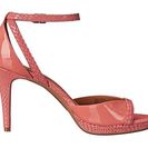 Incaltaminte Femei Calvin Klein Persy Salmon Rose PatentLaquered Snake