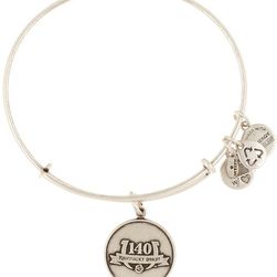 Alex and Ani Kentucky Derby Charm Wire Bangle SILVER