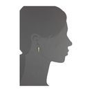 Bijuterii Femei Sam Edelman Pave Spike Stud Earrings GoldCrystal