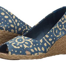 Incaltaminte Femei LAUREN Ralph Lauren Cecilia WisteriaWheat Batik Floral Cotton
