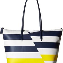Lacoste Large Shopping Bag Flash Cyber Yellow