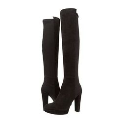 Incaltaminte Femei Stuart Weitzman Demistrong Black Suede