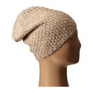 Accesorii Femei LAUREN Ralph Lauren Oversized Honeycomb Cuff Hat Camel Heather