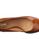 Incaltaminte Femei Clarks Tarah Sofia Cognac Patent Leather