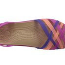 Incaltaminte Femei Crocs Huarache Mini Wedge Vibrant VioletMelon